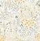 NuWallpaper Flower Parade Yellow Peel & Stick Wallpaper